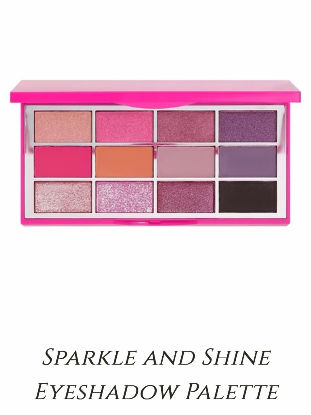 ILLUMINATI Sparkle and Shine Eyeshadow Palette - Pink Multi Shades NEW PC